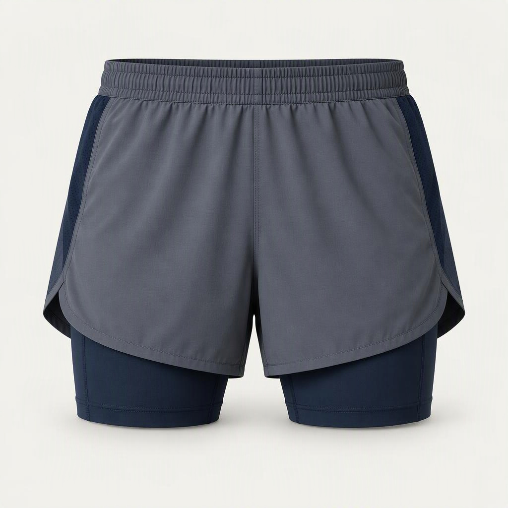 2-in-1 Short „Slate Navy“