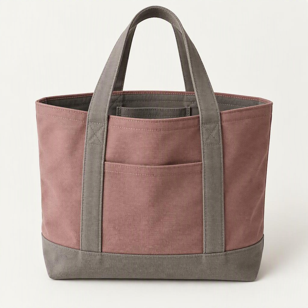 Tote Canvas „Smoke Rose“