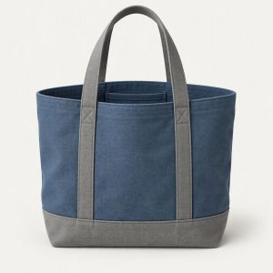 Tote Canvas „Steel Blue“