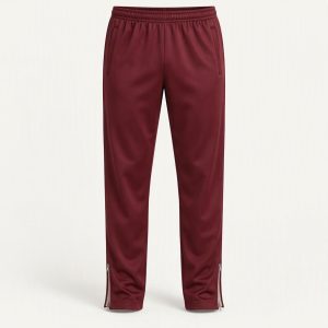 Track Pant „Burgundy Cream“
