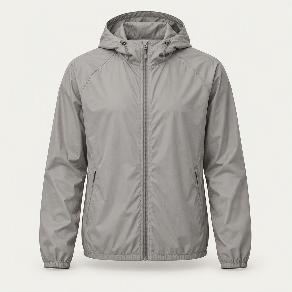 Windbreaker Packable „Pebble Grey“