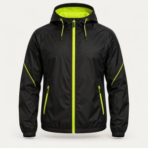 Windbreaker Packable „Volt Black“