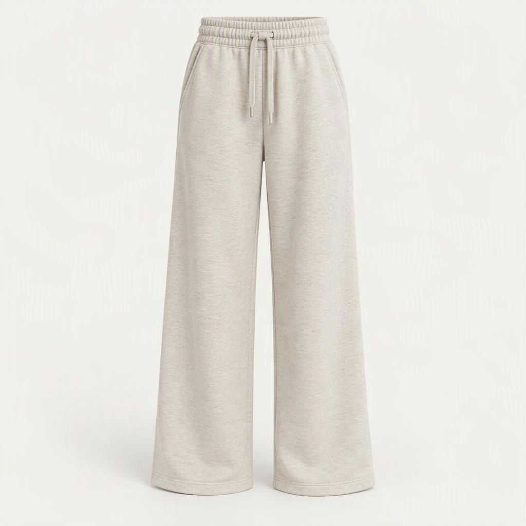 Wide Leg Sweatpant „Oatmeal“
