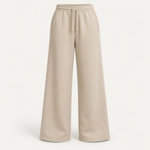 Wide Leg Sweatpant „Sand Dune“