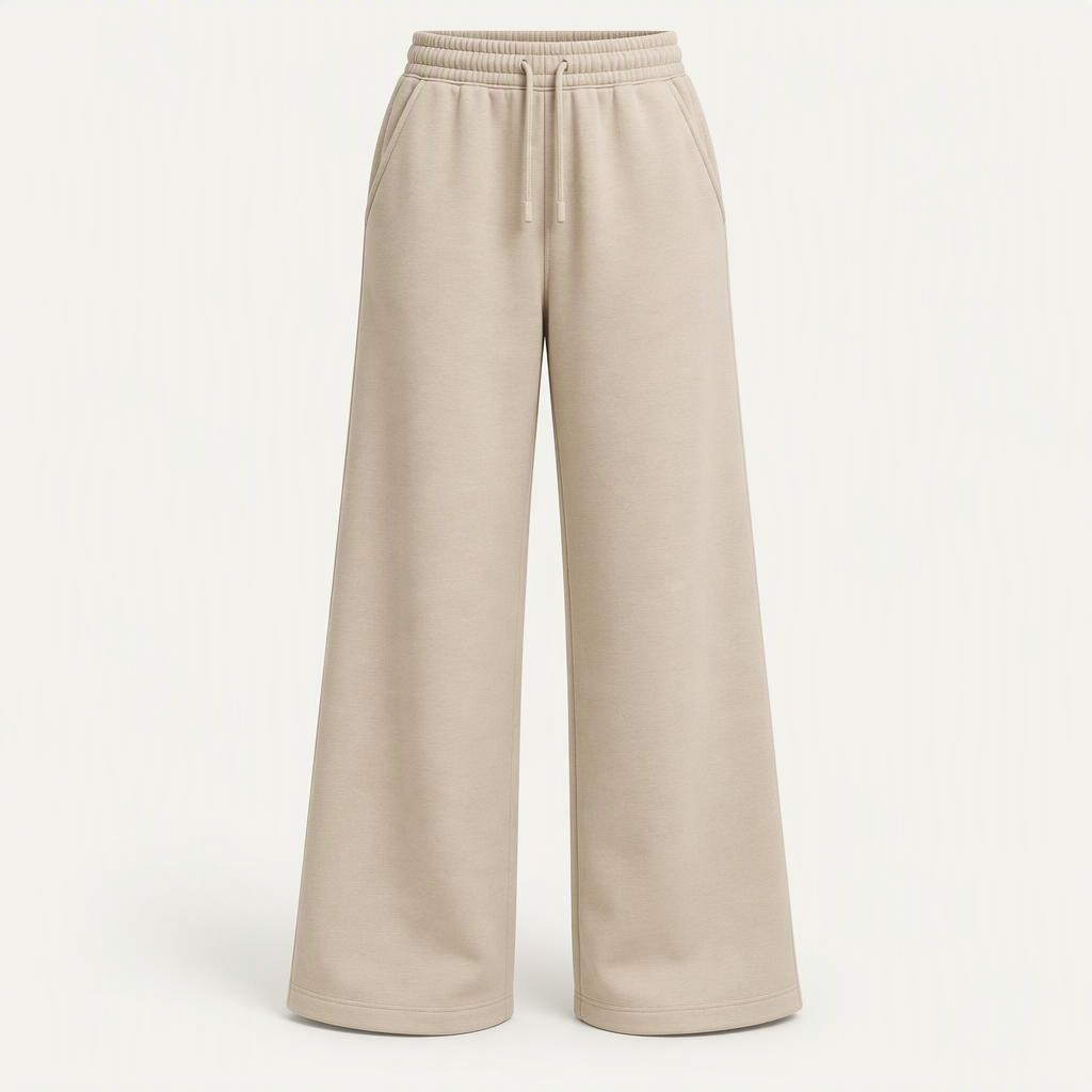 Wide Leg Sweatpant „Sand Dune“