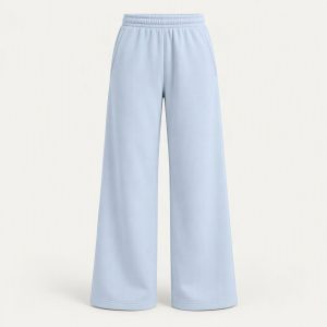 Wide Leg Sweatpant „Ice Blue“