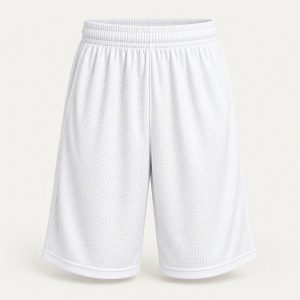 Basketball Short Mesh „Triple White“