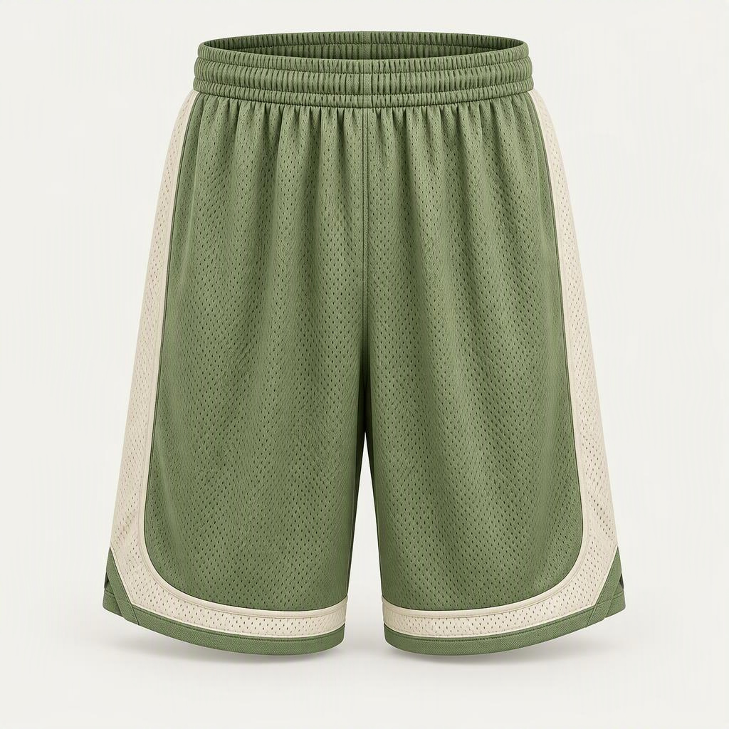 Basketball Short Mesh „Matcha“
