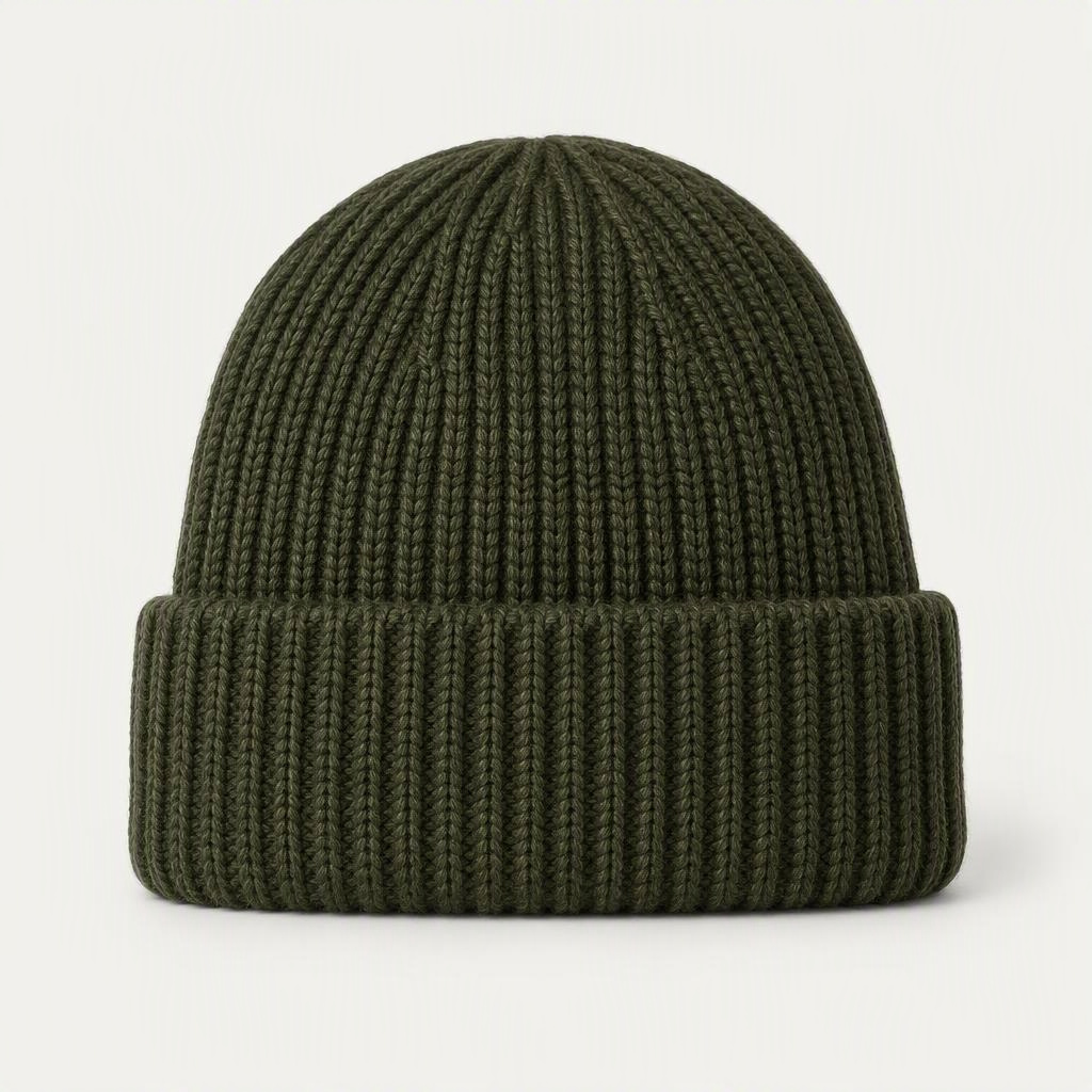 Beanie Rib „Shadow Olive“