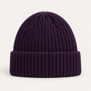 Beanie Rib „Ink Purple“