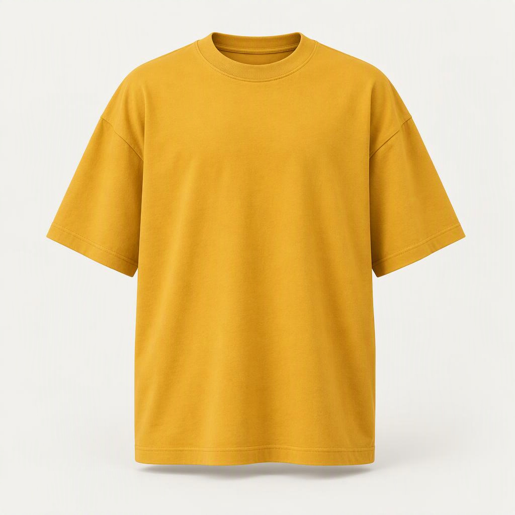 Boxy Tee „Saffron“