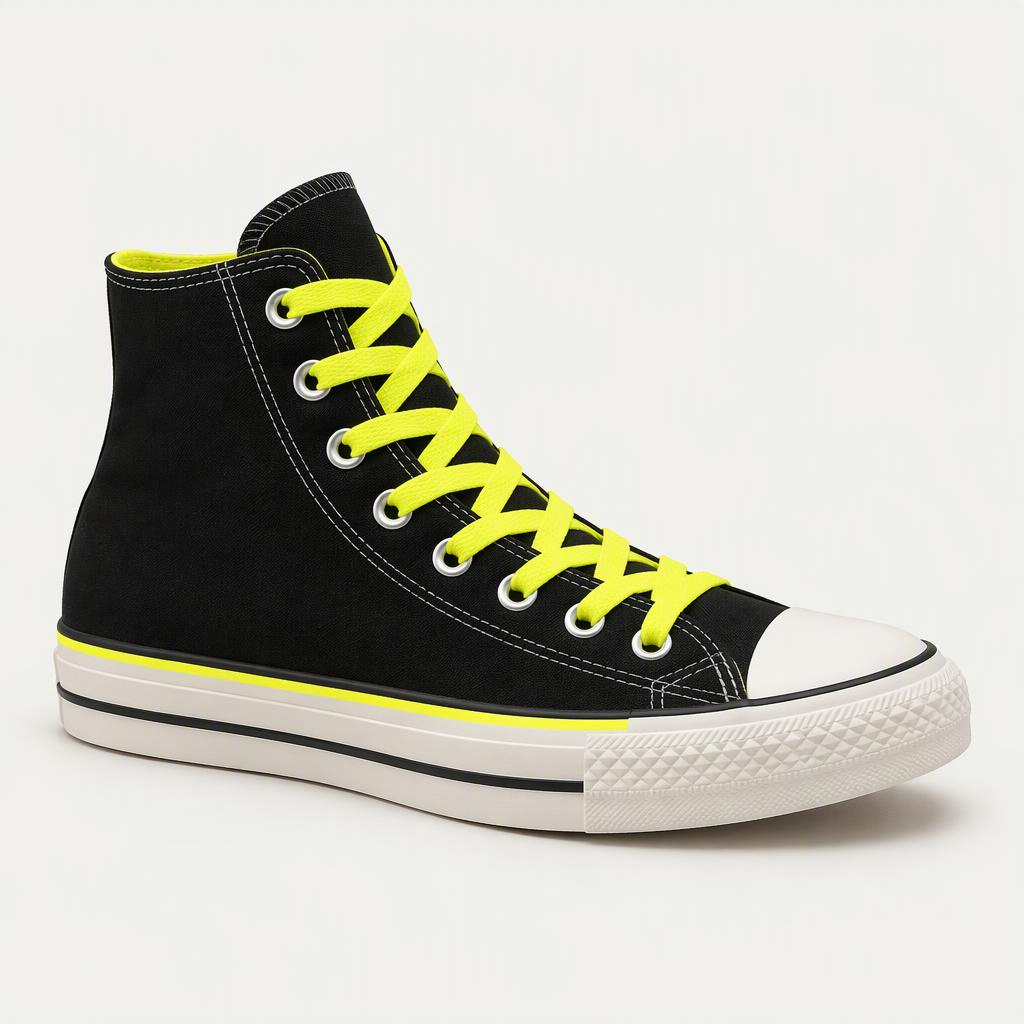 Canvas Classic Hi „Volt Black“