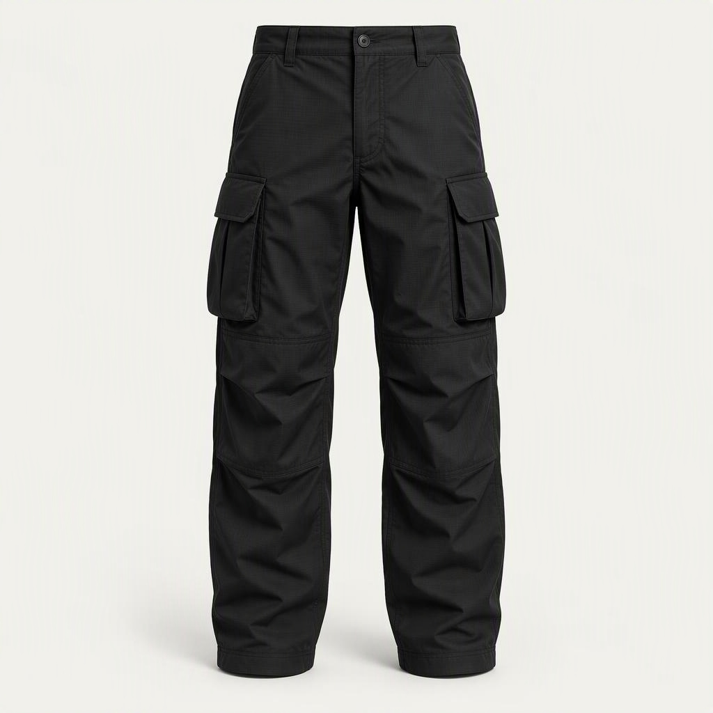 Cargo Pant Ripstop „Triple Black“