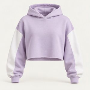 Cropped Hoodie „Lilac Mist“