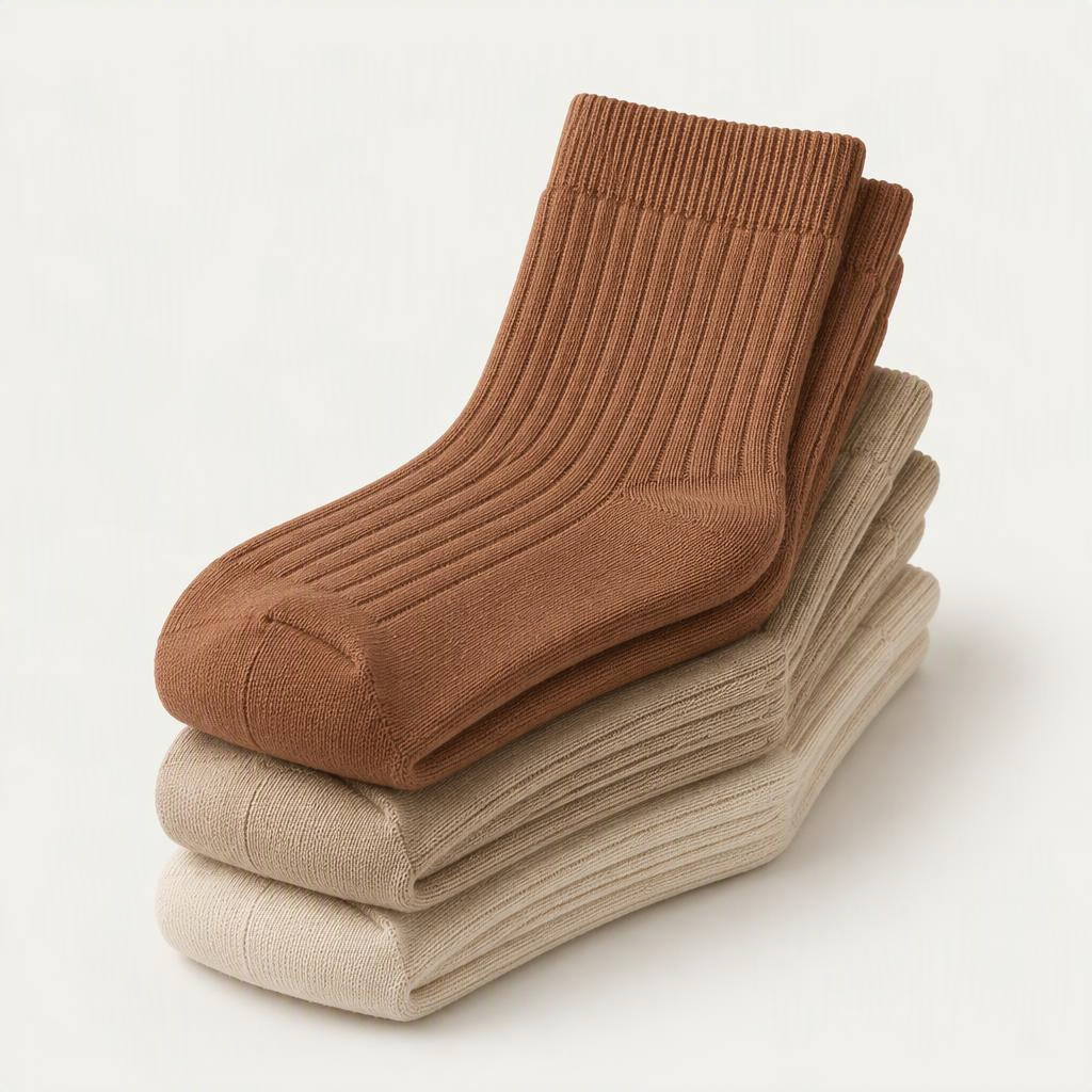 Crew Socks 3er-Pack „Desert Clay“