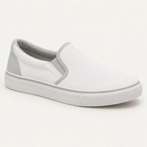 Canvas Slip-On „Glacier White“