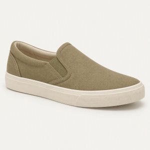 Canvas Slip-On „Khaki Field“