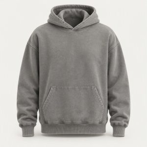 Garment Dyed Hoodie „Pebble Grey“