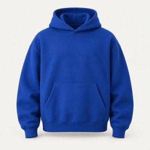 Heavyweight Hoodie „Cobalt Rush“