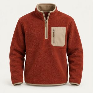 Half-Zip Fleece „Rust Canyon“