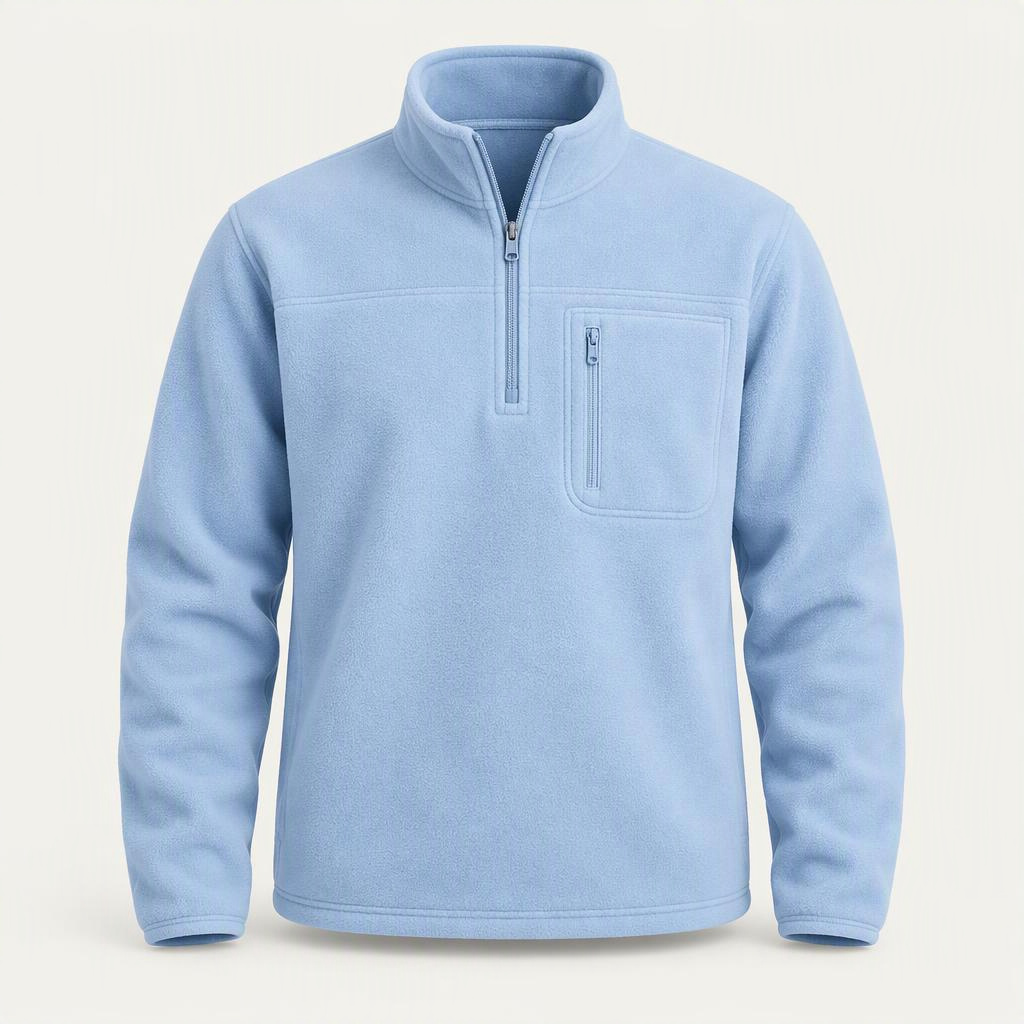 Half-Zip Fleece „Sky Haze“