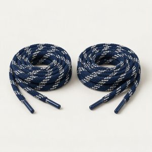 Schnürsenkel rund „Navy Chalk“
