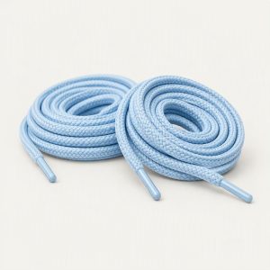 Schnürsenkel rund „Ice Blue“
