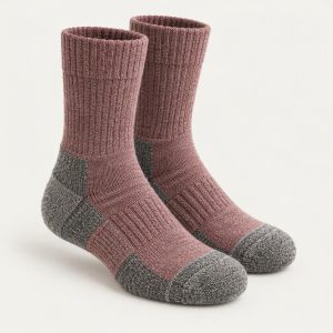 Merino Hike Socks „Smoke Rose“