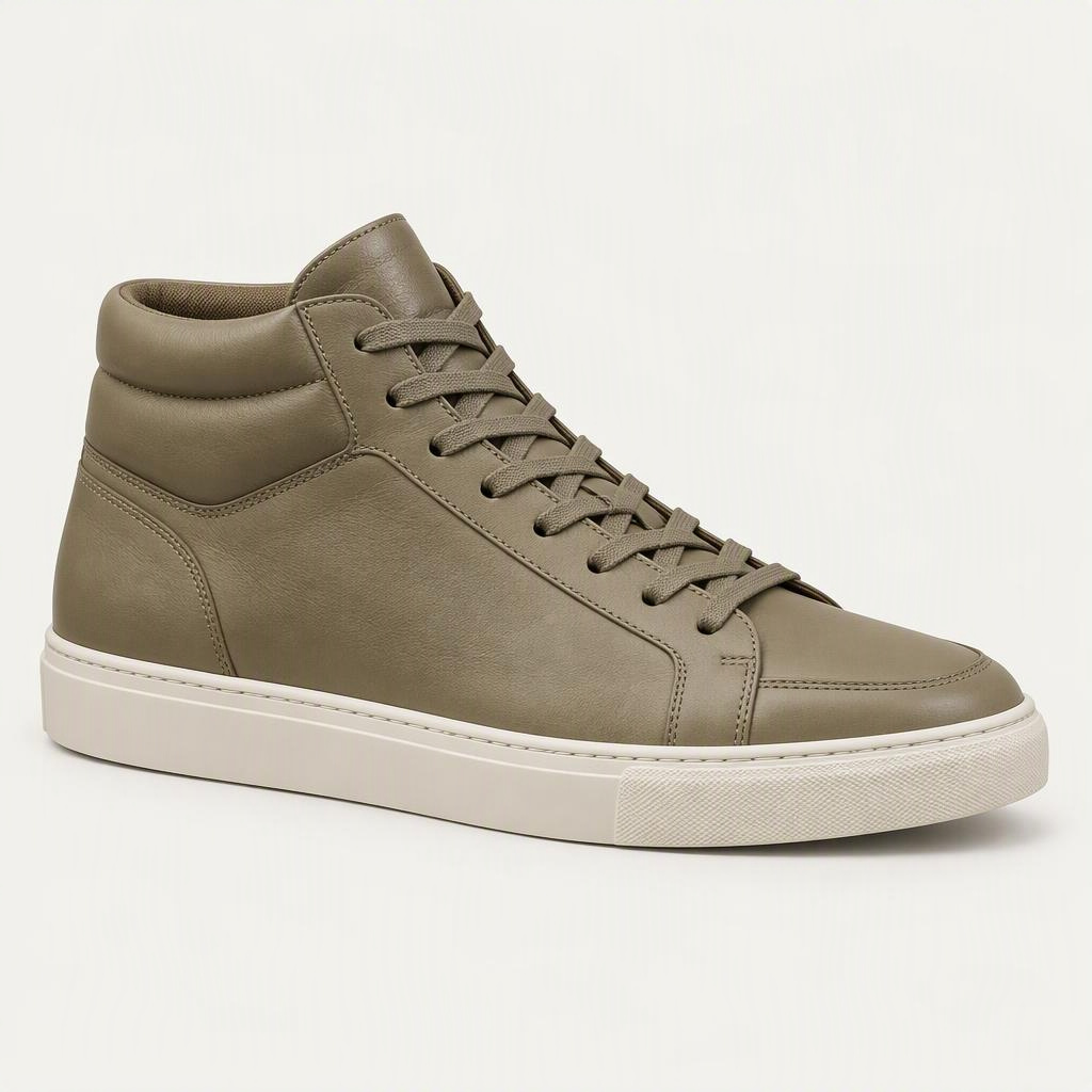 Mono Leather Mid „Khaki Field“