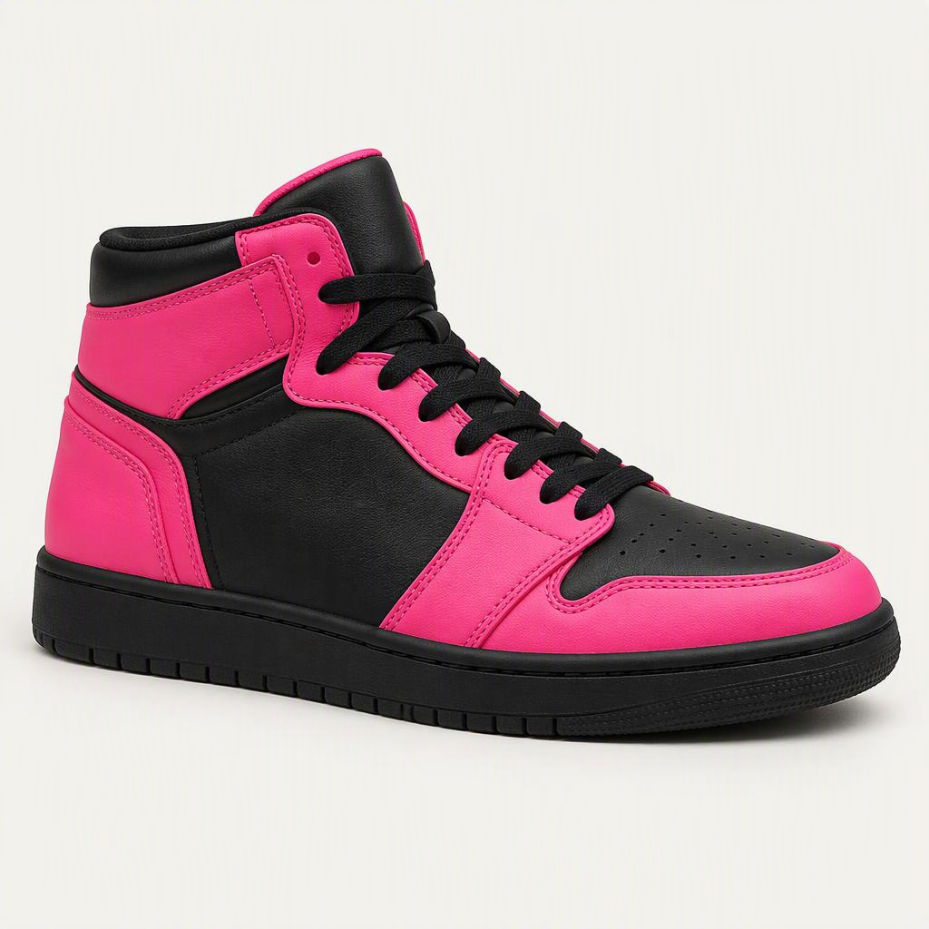 Mono Leather Mid „Electric Pink“
