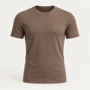Merino Tee „Mocha Latte“