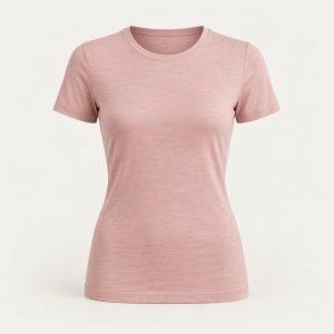 Merino Tee „Rose Quartz“