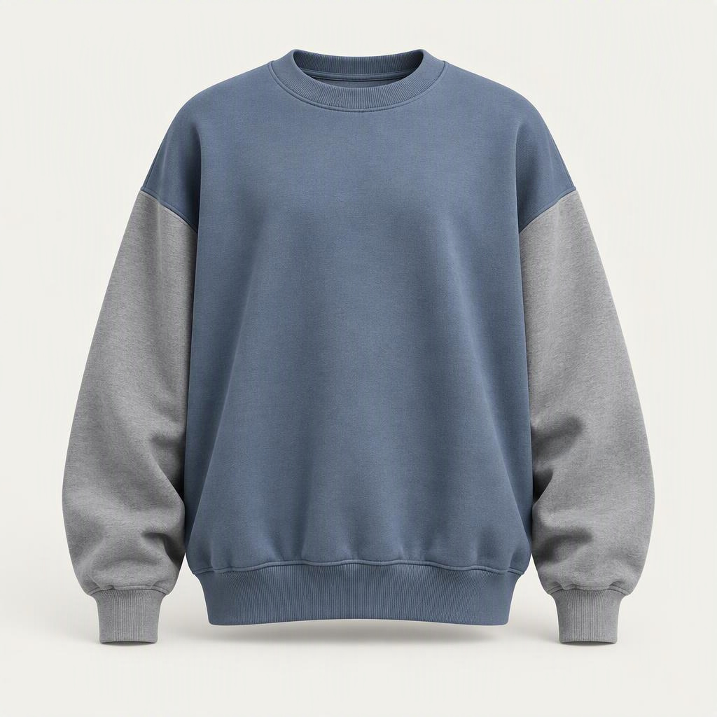 Oversized Crewneck „Steel Blue“