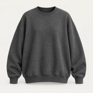 Oversized Crewneck „Charcoal Heather“