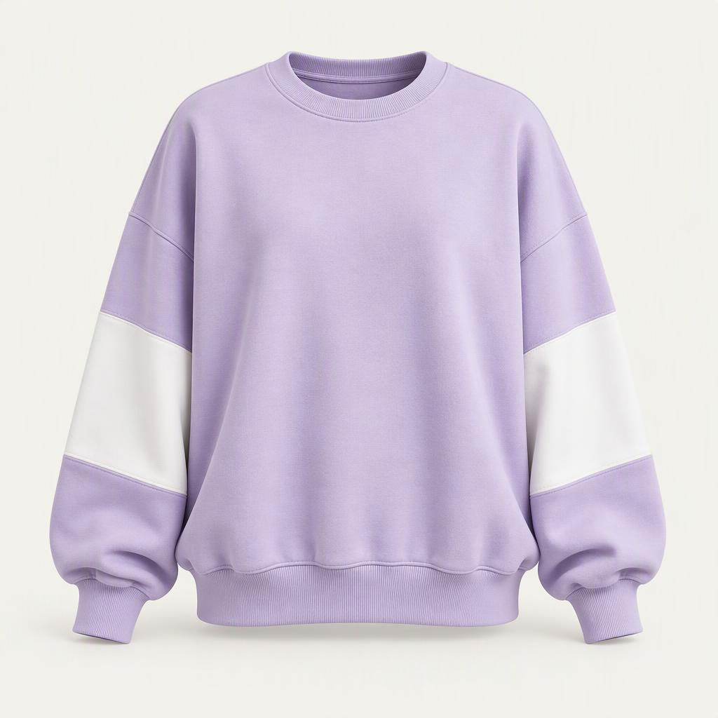 Oversized Crewneck „Lilac Mist“