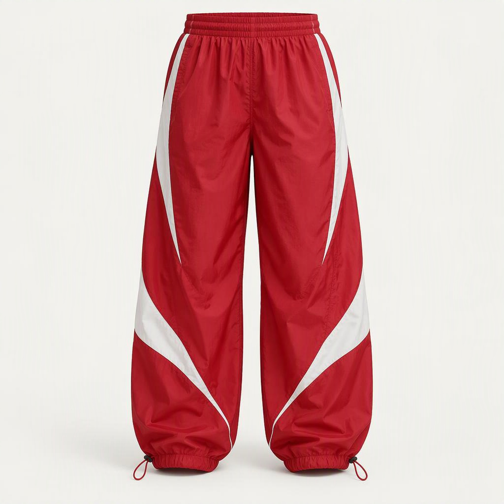 Parachute Pant „Cherry Red“