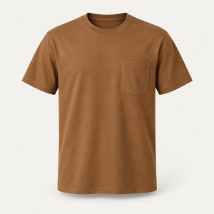 Pocket Tee „Caramel“