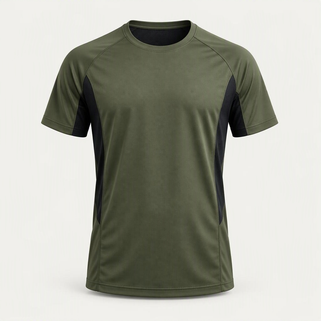 Run Tee Dry „Olive Night“