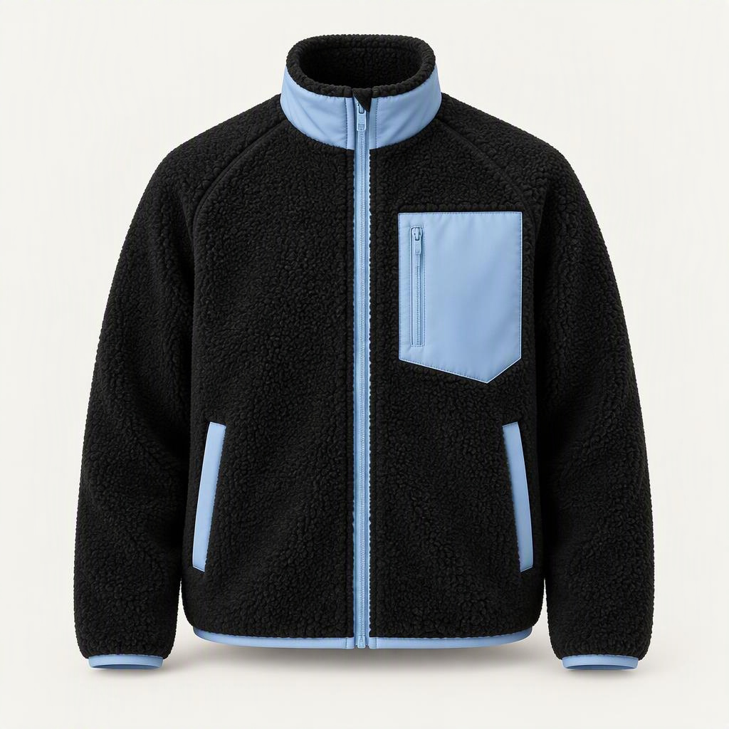 Sherpa Fleece Jacket „Polar Night“