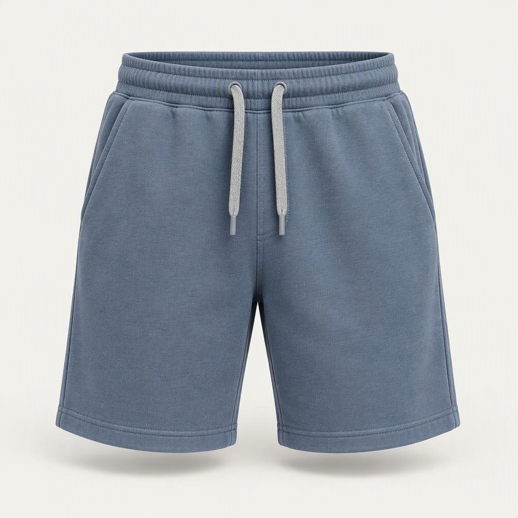 Sweat Short „Steel Blue“