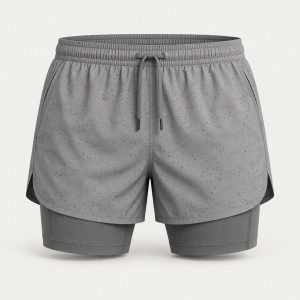 2-in-1 Short „Cement“