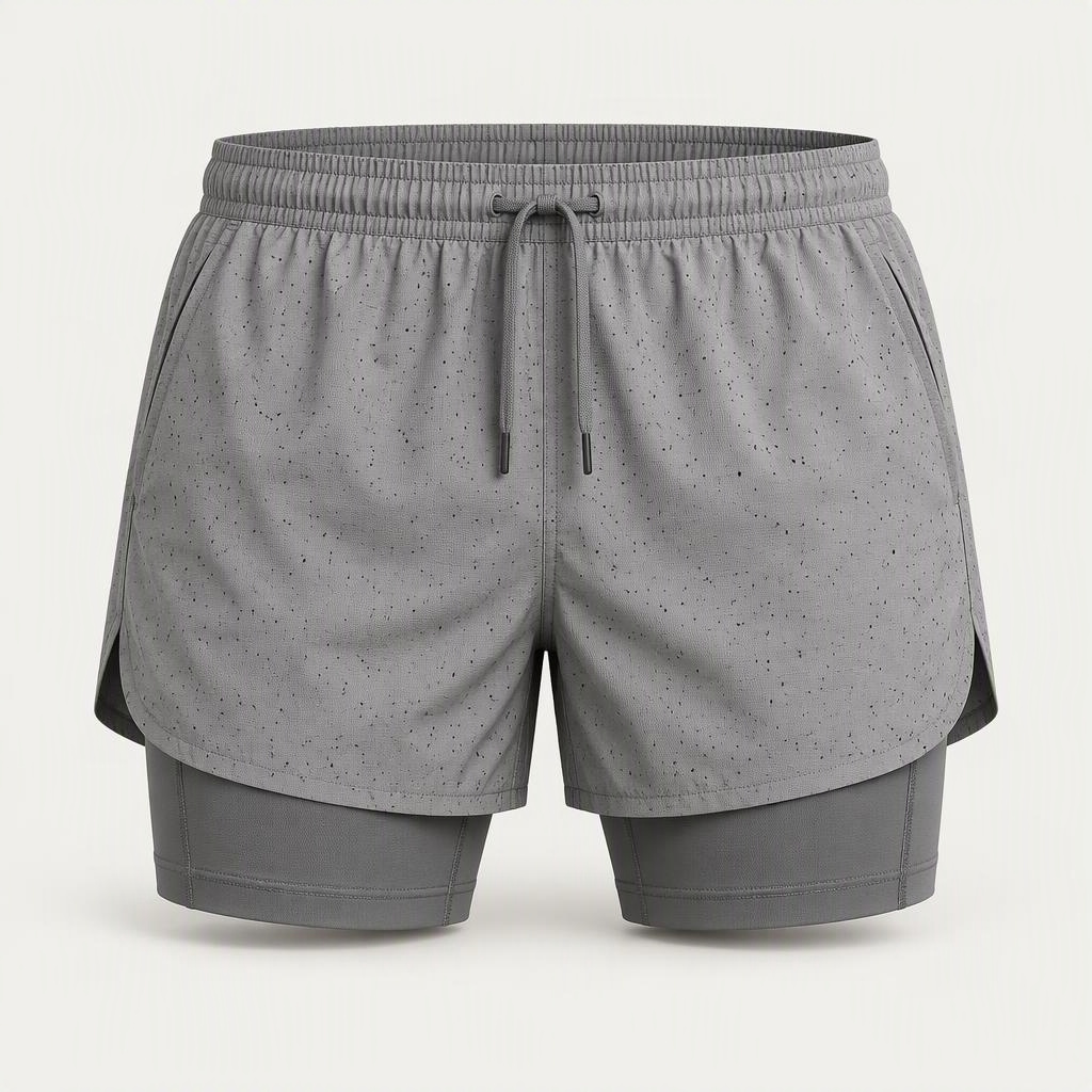 2-in-1 Short „Cement“