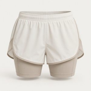 2-in-1 Short „Bone Sand“