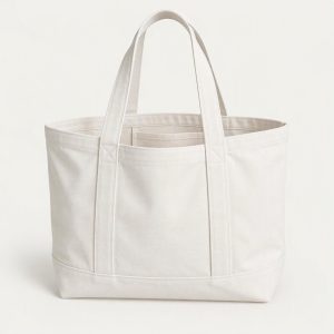 Tote Canvas „Triple White“