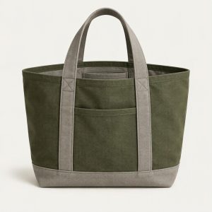 Tote Canvas „Moss Stone“
