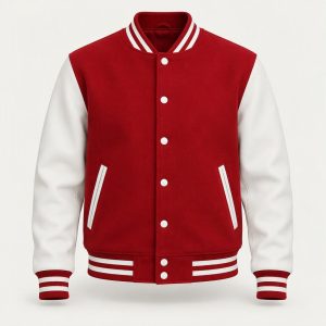 Varsity Jacket „Cherry Red“