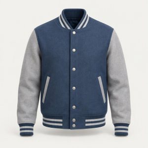 Varsity Jacket „Steel Blue“
