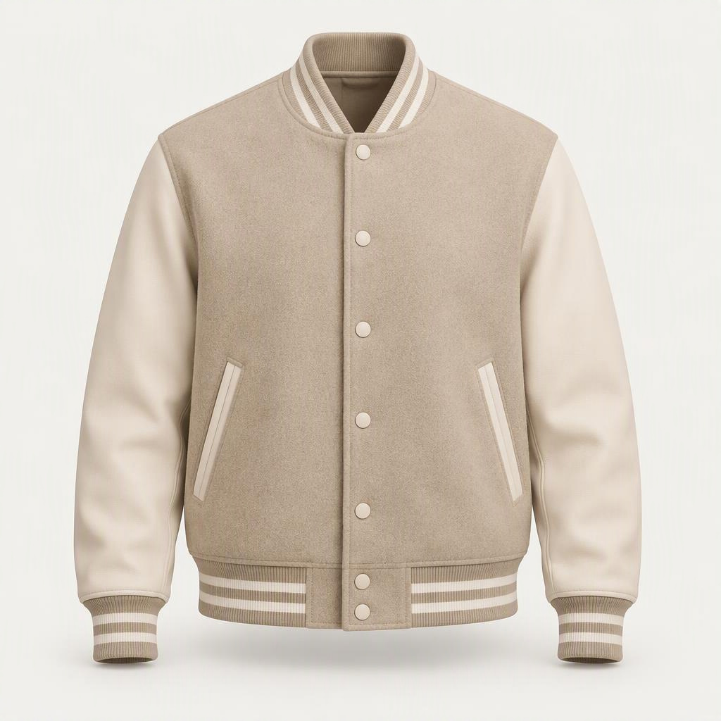 Varsity Jacket „Sand Dune“