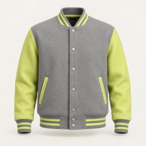 Varsity Jacket „Fog Lime“