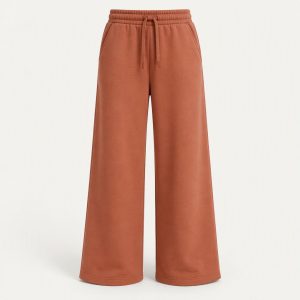Wide Leg Sweatpant „Terracotta“